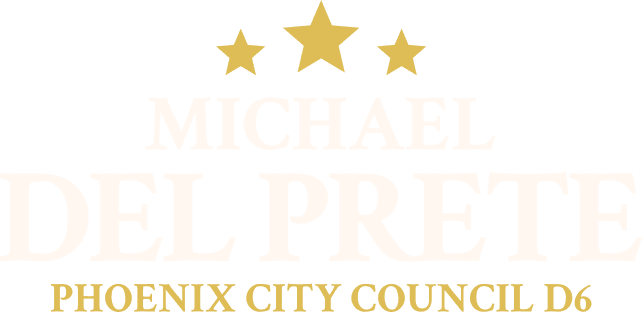 Mike Del Prete Phoenix City Council Logo